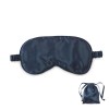 Soft polyester eye mask in Blue