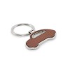 LAR - Car shaped key ring in Brown