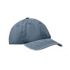 BEAU - 6 panel baseball cap 265 gr/m² in Blue