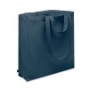 Recycled cotton shopping bag in Blue