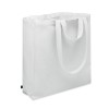 Recycled cotton shopping bag in White