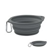 Portable pet bowl 350 ml in Grey