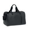 Duffle bag soft PU in Black