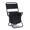 Foldable 600D chair/cooler in Black