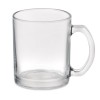 Glass sublimation mug 300ml in White