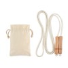 Cotton skipping rope in Brown