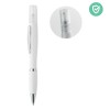 Push button antibacterial pen in White