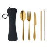 Cutlery set stainless steel in Gold