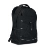 600D RPET backpack in Black