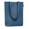 Shopping bag in hemp 200 gr/m² in Blue