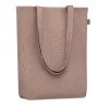 Shopping bag in hemp 200 gr/m² in Brown