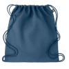 Hemp drawstring bag 200 gr/m² in Blue