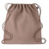 Hemp drawstring bag 200 gr/m² in Brown