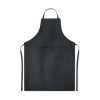 Hemp adjustable apron 200 gr/m² in Black