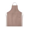 Hemp adjustable apron 200 gr/m² in Brown