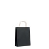 Small Gift paper bag 90 gr/m² in Black