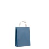 Small Gift paper bag 90 gr/m² in Blue