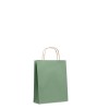 Small Gift paper bag 90 gr/m² in Green