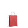 Small Gift paper bag 90 gr/m² in Red