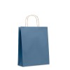 Medium Gift paper bag  90 gr/m² in Blue