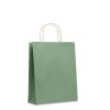 Medium Gift paper bag  90 gr/m² in Green
