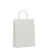 Medium Gift paper bag  90 gr/m² in White