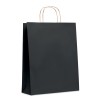 Large Gift paper bag 90 gr/m² in Black