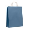 Large Gift paper bag 90 gr/m² in Blue