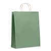 Large Gift paper bag 90 gr/m² in Green
