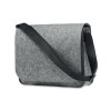 RPET felt laptop bag in Grey
