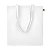 Organic cotton shopping bag in White