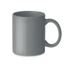Coloured ceramic mug 300ml in Grey