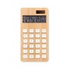 12 digit bamboo calculator in Brown