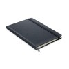 Recycled Leather A5 notebook in Black