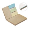 Grass/seed paper memo pad in White
