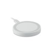 Small wireless charger in white