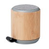 5.3 wireless bamboo speaker in Brown
