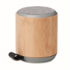 5.0 wireless bamboo speaker in wood