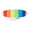 Rainbow design kite in pouch in multicolour