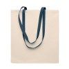 140 gr/m² Cotton shopping bag in Blue