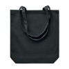 270 gr/m² Canvas shopping bag in Black