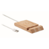 Bamboo wireless charger 10W in wood