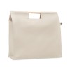 Organic shopping canvas bag in Brown