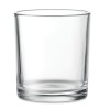 Short drink glass 300ml in transparent