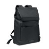600D RPET laptop backpack in Black