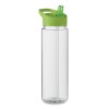 RPET bottle 650ml PP flip lid in Green