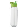 RPET bottle 650ml PP flip lid in lime