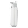 RPET bottle 650ml PP flip lid in White