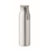 Aluminium bottle 600ml in matt-silver