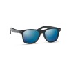 Sunglasses with bamboo arms in Blue